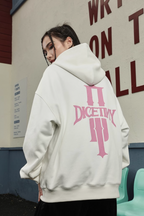 DICETINY Basic Logo Printed Hoodie