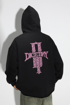 DICETINY Bunny Girl Lace Logo Hoodie