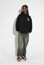 DICETINY Bunny Girl Lace Logo Hoodie