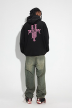 DICETINY Bunny Girl Lace Logo Hoodie