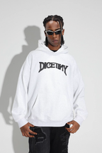 DICETINY Chain Embroidered Logo Hoodie