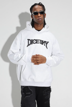 DICETINY Chain Embroidered Logo Hoodie