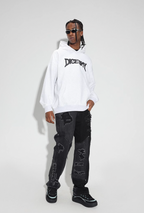 DICETINY Chain Embroidered Logo Hoodie