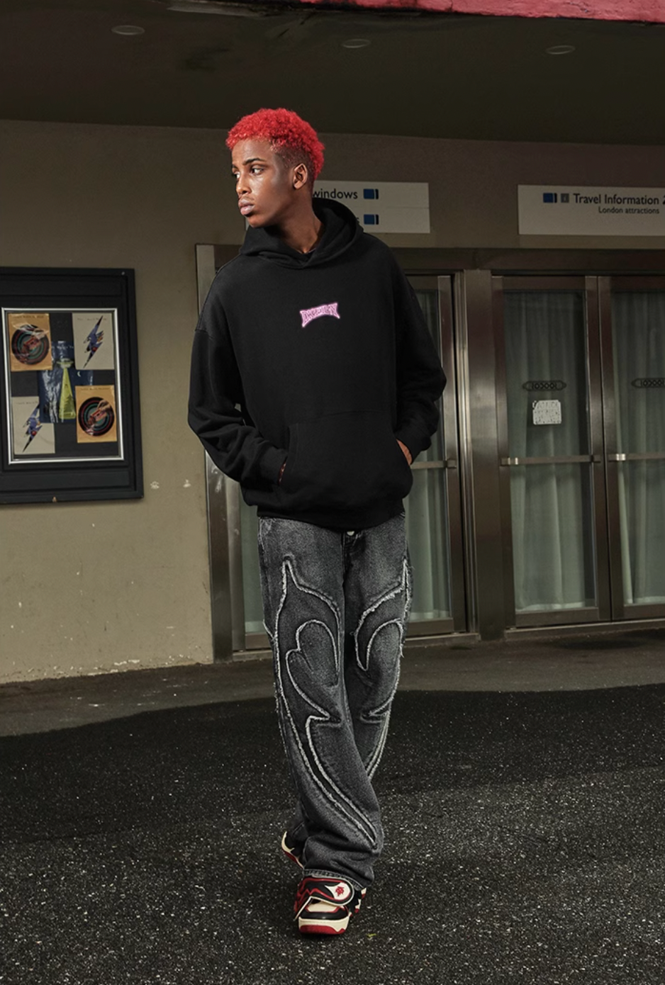 DICETINY Glowing Logo Hoodie