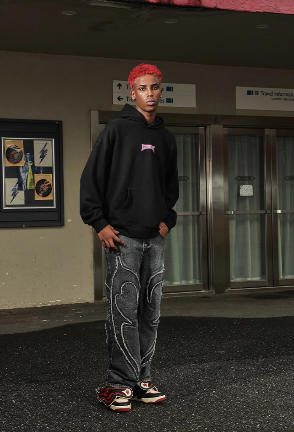 DICETINY Glowing Logo Hoodie