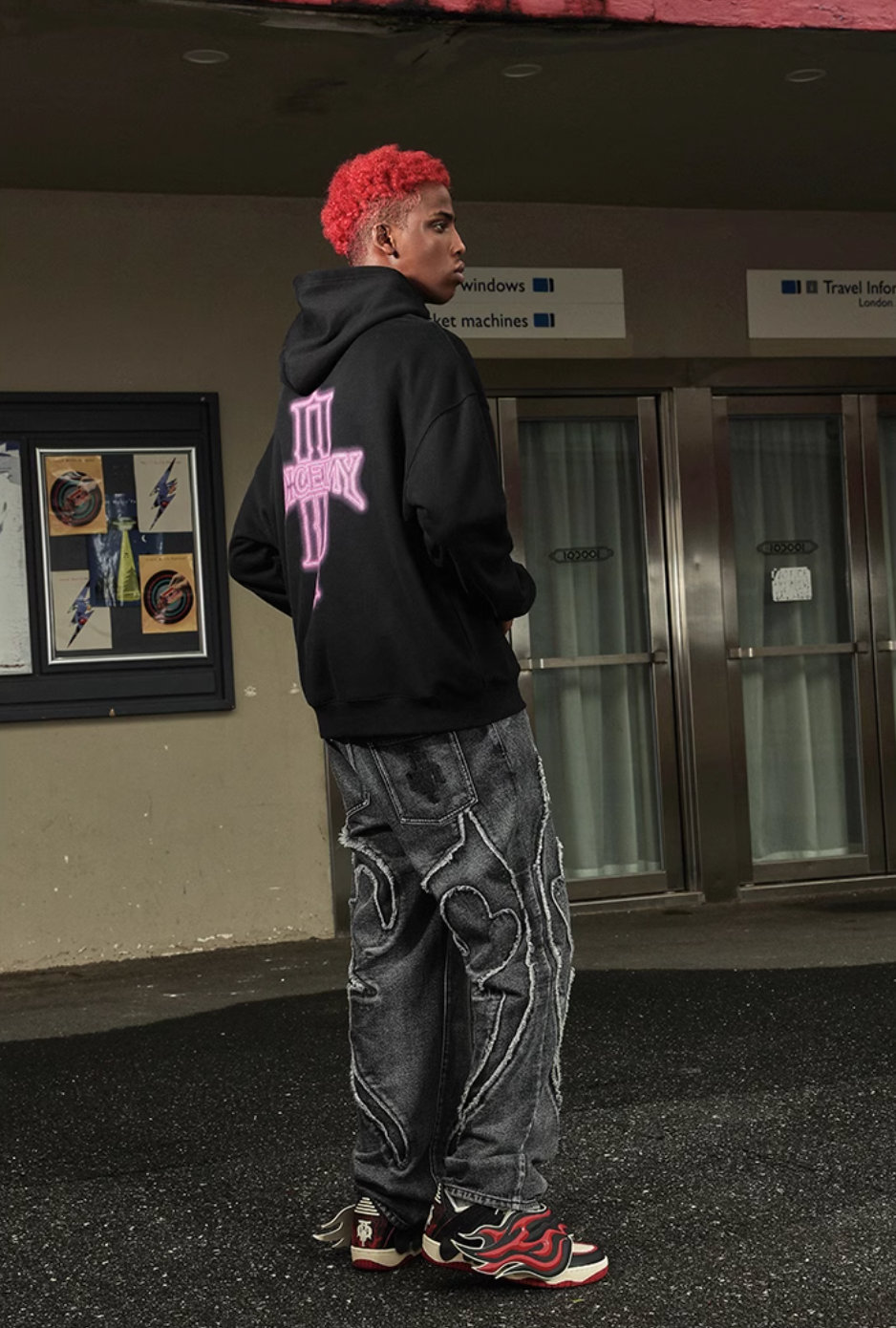 DICETINY Glowing Logo Hoodie