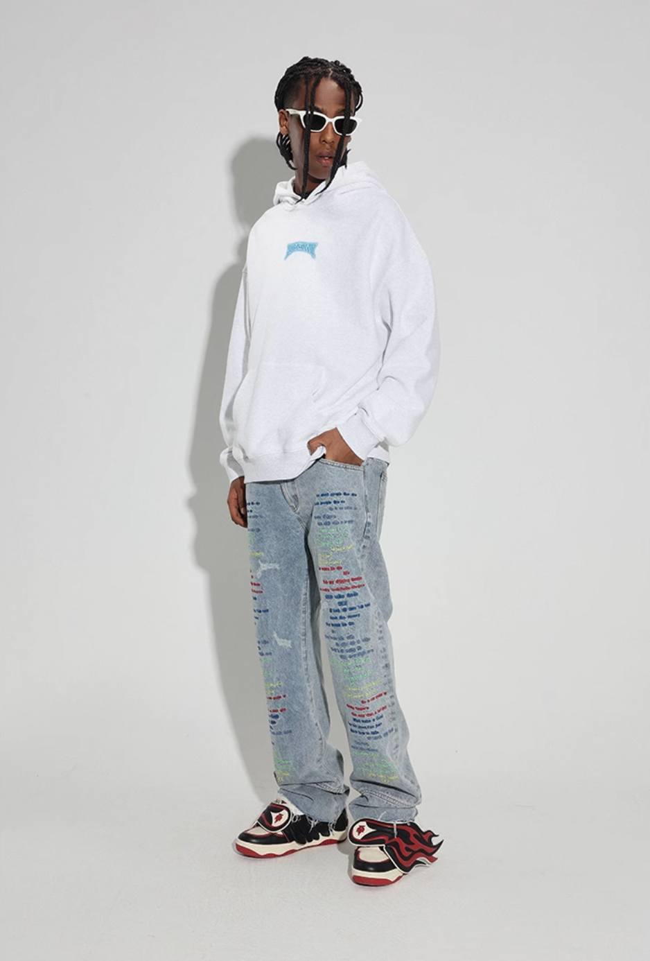 DICETINY Glowing Logo Hoodie