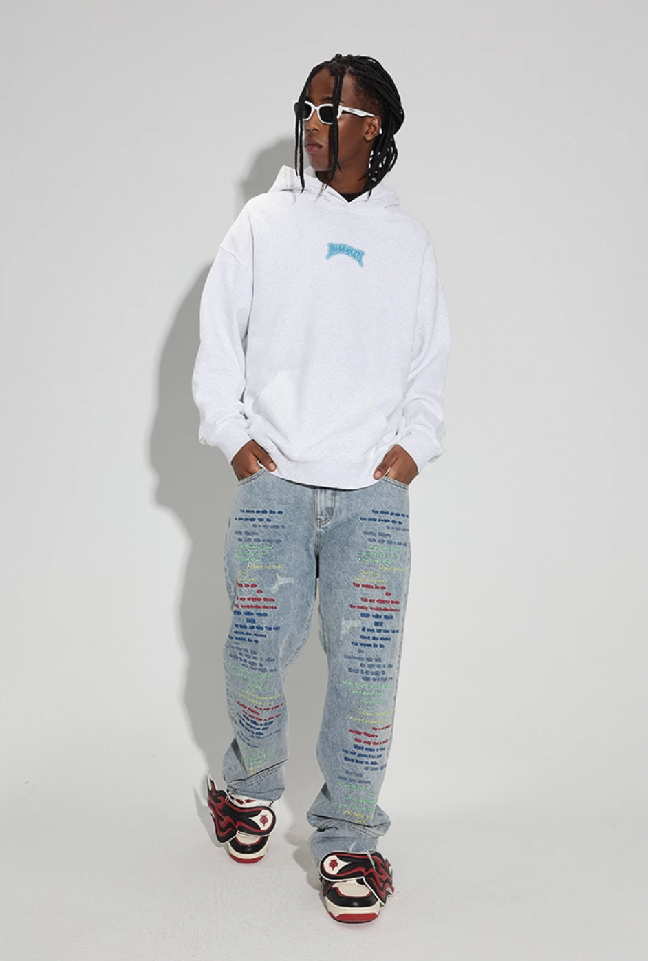 DICETINY Glowing Logo Hoodie