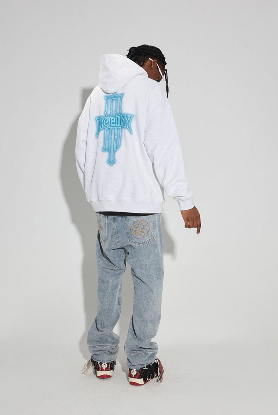 DICETINY Glowing Logo Hoodie