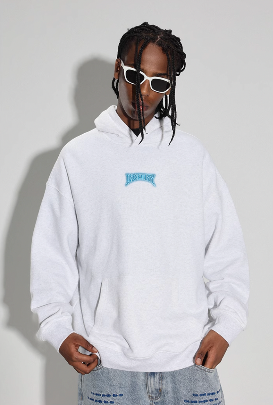 DICETINY Glowing Logo Hoodie