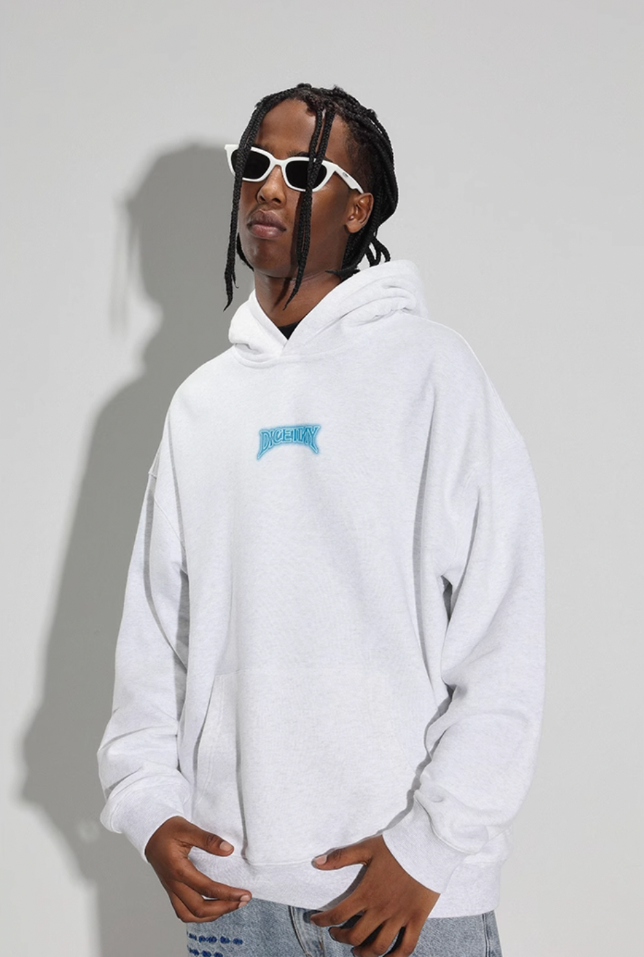 DICETINY Glowing Logo Hoodie