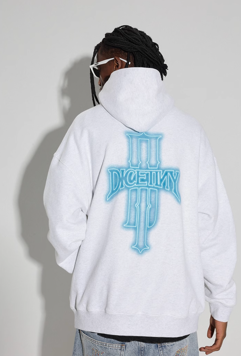 DICETINY Glowing Logo Hoodie