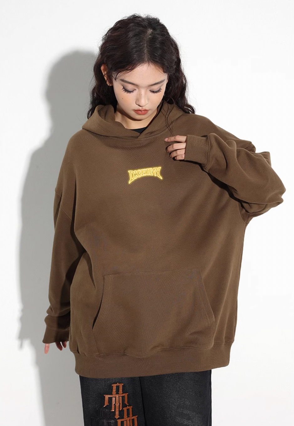 DICETINY Glowing Logo Hoodie