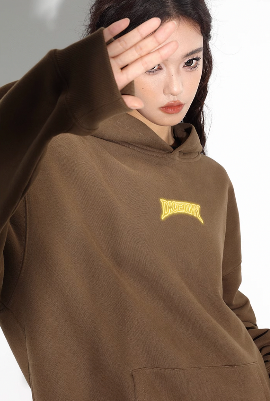 DICETINY Glowing Logo Hoodie
