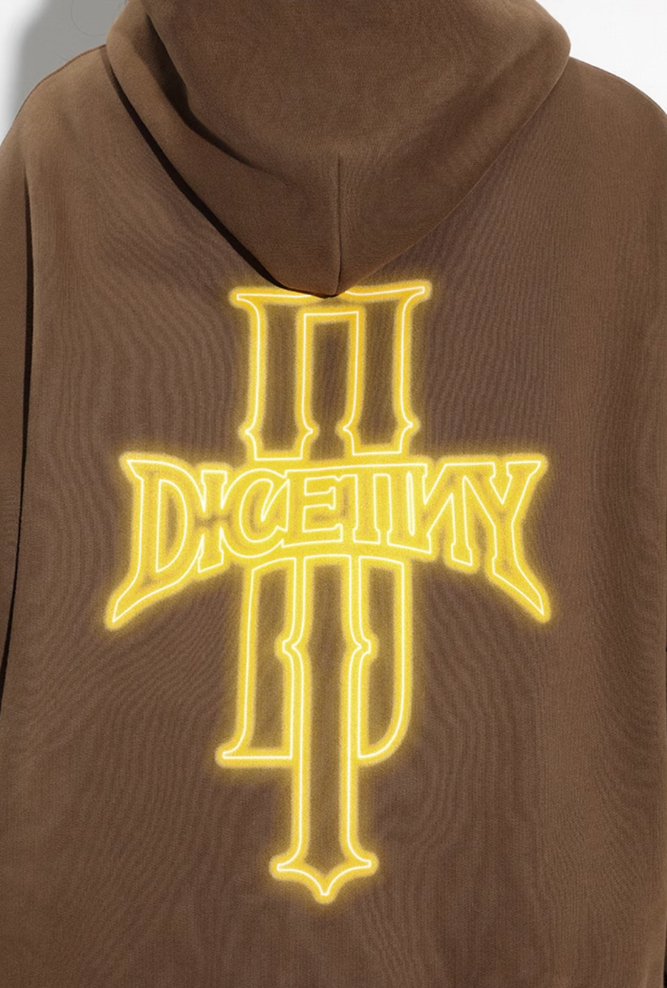 DICETINY Glowing Logo Hoodie