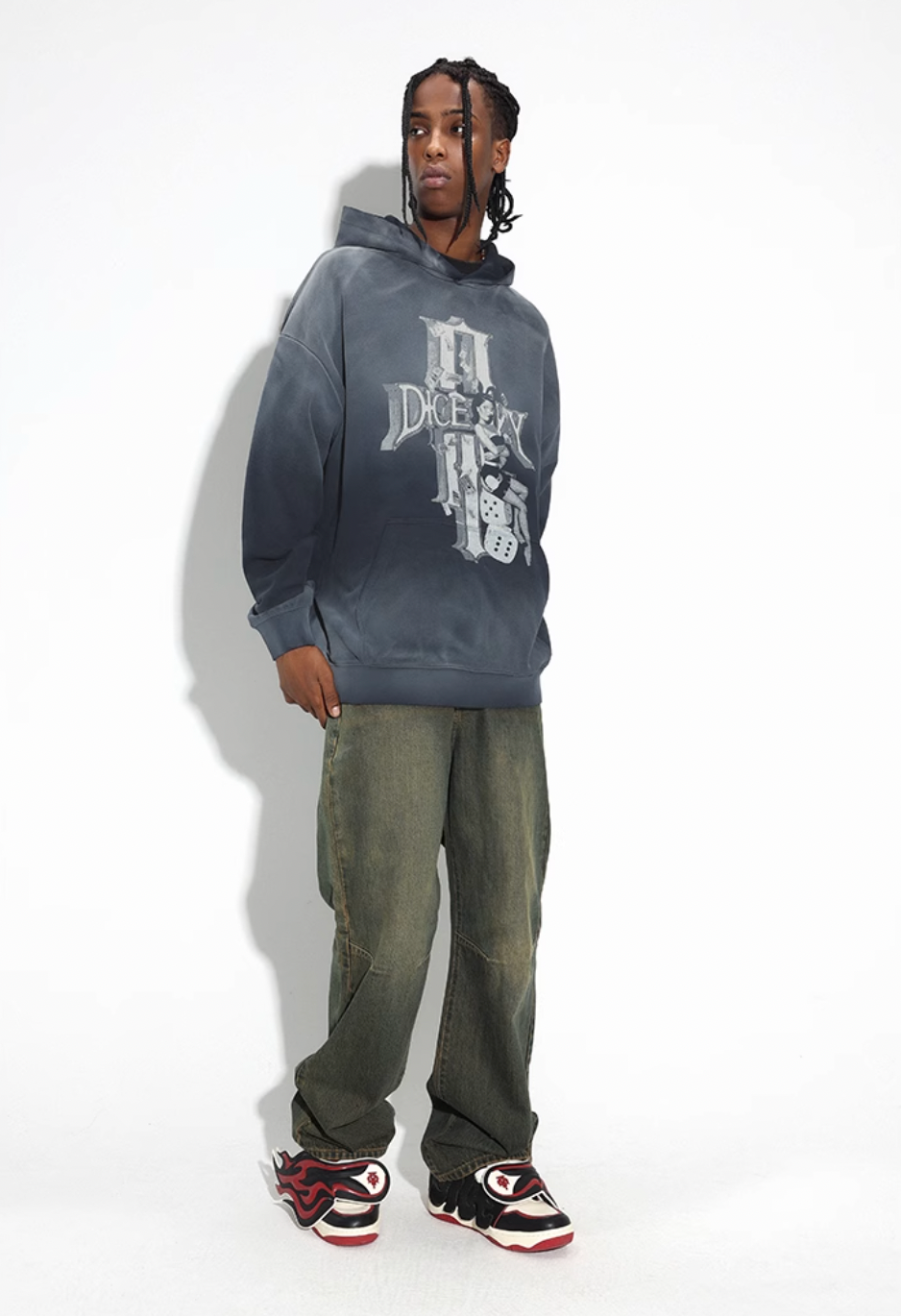 DICETINY Dice Empire Washed Hoodie