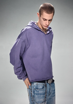 DICETINY Metal Wire Logo Cut Off Hoodie