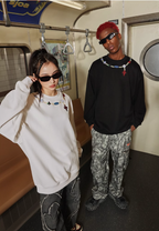 DICETINY Dice Chain Embroidered Sweatshirt