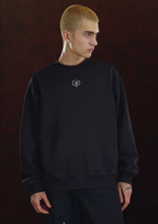 DICETINY Metal Logo Basic Sweatshirt