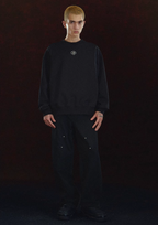 DICETINY Metal Logo Basic Sweatshirt