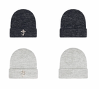Small Town Kid 3D Metal Logo Beanie