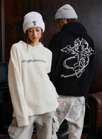Small Town Kid Cross Logo Fleece Hoodie