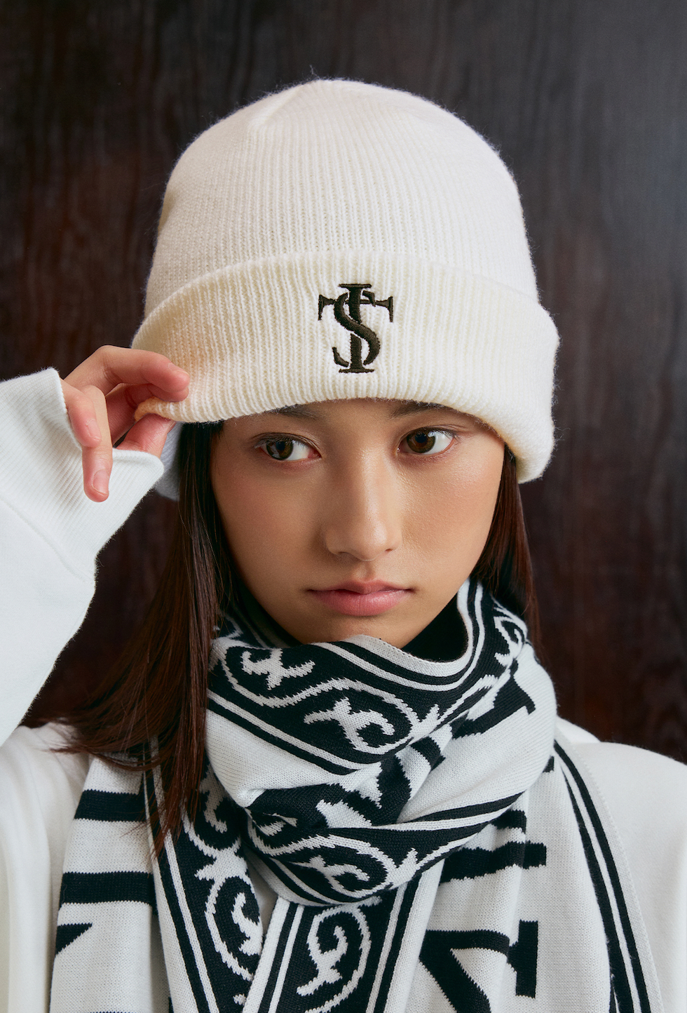 Small Town Kid Basic Logo Embroidery Beanie