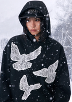 YADcrew Lace Peace Dove Hoodie
