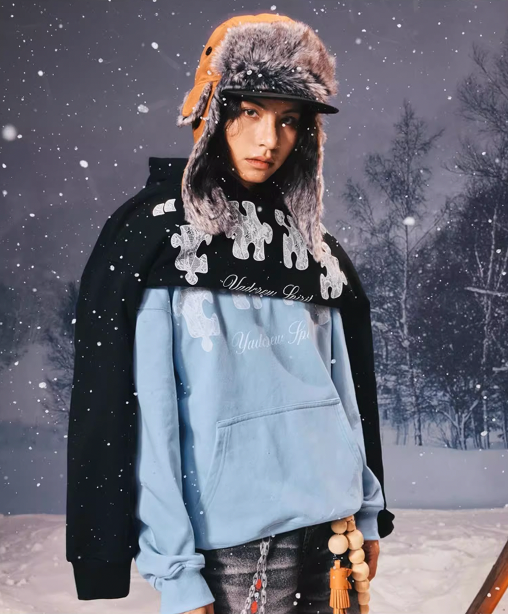 YADcrew Puzzle Lace Hoodie