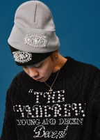 YADcrew Pearl Puzzle Logo Beanie