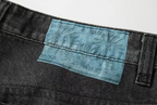 YADcrew Chain Embossed Print Jeans