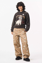 EMPTY REFERENCE Hand Painted Cute Puppy Hoodie