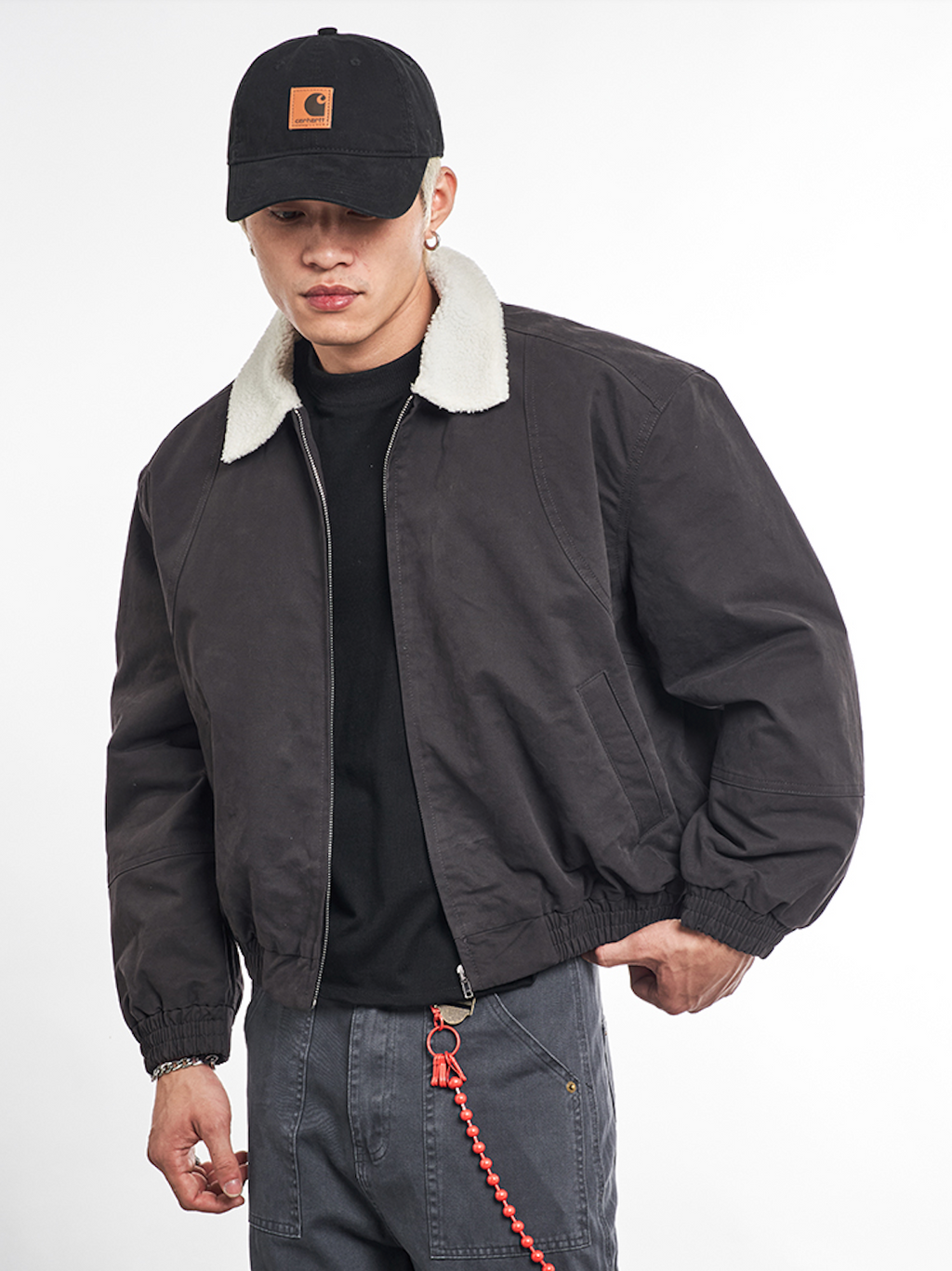 F3F Select Fur Collar Work Jacket