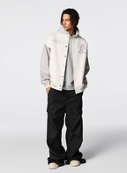 Achock Goddess Embroidery Varsity Jacket