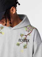 Achock Pine Tree Heavy Embroidery Hoodie