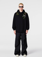 Achock Pine Tree Heavy Embroidery Hoodie