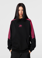 Achock Bar Striped Logo Hoodie