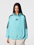 Achock Bar Striped Logo Hoodie