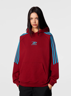 Achock Bar Striped Logo Hoodie