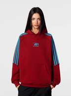 Achock Bar Striped Logo Hoodie