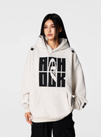 Achock Heavy Logo Embroidery Hoodie