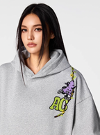 Achock Little Devil Embroidery Hoodie