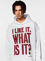 Achock Message Print Hoodie