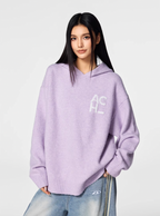 Achock Logo Knit Hoodie
