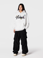 Achock Character Pattern Print Hoodie