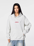 Achock Logo Floral Embroidered Hoodie