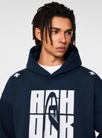 Achock Four Color Heavy Logo Embroidered Hoodie