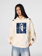 Achock Four Color Heavy Logo Embroidered Hoodie