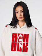 Achock Four Color Heavy Logo Embroidered Hoodie