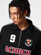 Achock Uniform Designed Half-Zip Sweatshirt